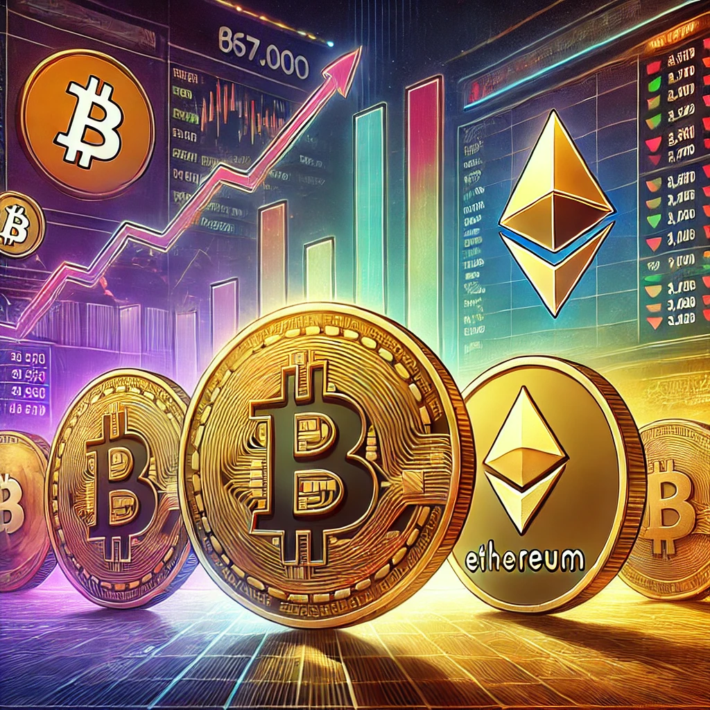 -digital-illustration-of-a-dynamic-cryptocurrency-market-scene-for-a-news-article-showing-Bitcoin-and-Ethereum-coins-prominently-in-the-foreground